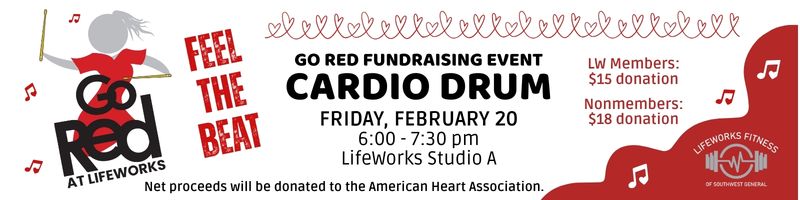 link to Cardio Drum Fundraising Event